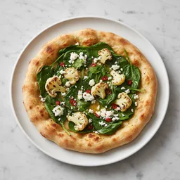 Spinach And Cauliflower Flatbread