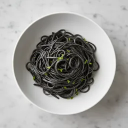 Dark Cooked Pasta