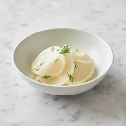 Daikon Radish Pickled With Minimal Salt And No Added Sugar