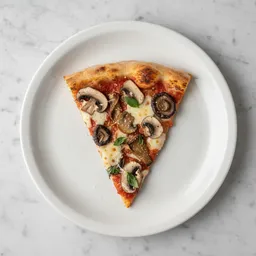 Mushroom Pizza Slice