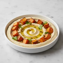 Delicate Hummus With Roasted Pumpkin