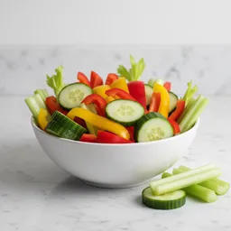 Fresh Crunchy Vegetables (e.g., Cucumber, Bell Pepper, Celery)
