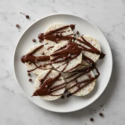 Rice Cakes With Chocolate