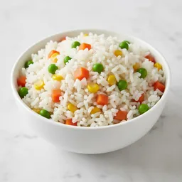 Rice With Peas, Carrots, Corn