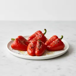 Oven-roasted Red Bell Peppers