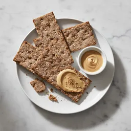 Rye Crispbread With Tahini