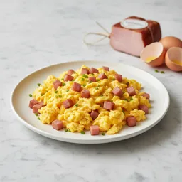 Scrambled Eggs With Ham