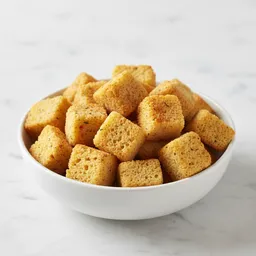 Smoked Paprika Cornbread Croutons