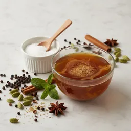 Black Tea With Masala Spices And Stevia