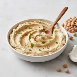 Creamy Chickpea And Coconut Spread With Spices