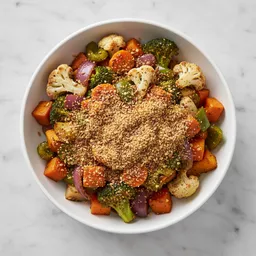 Vegetable Dish With Flaxseed (non-fermented, Fiber-rich)