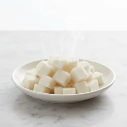 Steamed Turnip Cubes