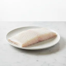 Mild, Low-fat White Fish (e.g., Cod, Haddock), Plain, Unsalted