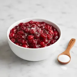 Cranberry Sauce Sweetened With Stevia