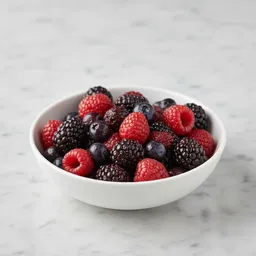 Cooked Mixed Berries (blueberries, Raspberries, Blackberries, No Added Sugar)