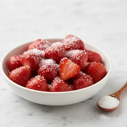 Strawberries Gently Cooked With Erythritol