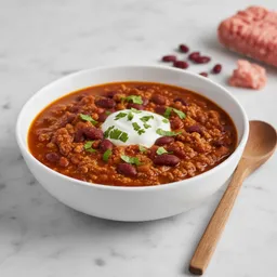 Chili With Lean Ground Turkey, Extra Beans, And Low-sodium Broth