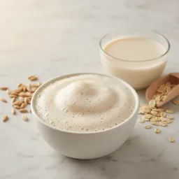 Foam Made From Unsweetened Oat Milk (barista/frothing Type)