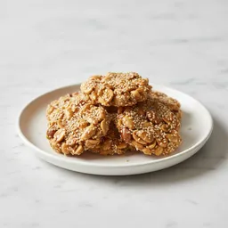 Peanut And Sesame Seed Clusters (egg White Bound, No Added Sugar)