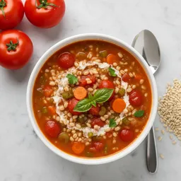 Tomato Vegetable Barley Soup