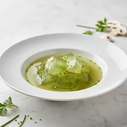 Vegetable Jelly On Broth Without Salt