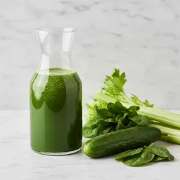 Juice Blend Of Cucumber, Spinach, And Celery