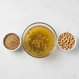 Vegetable Broth With Lentils Or Chickpeas
