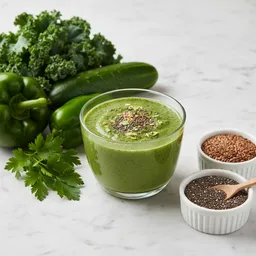 Vegetable And Seed Smoothie (whole Vegetables, Chia/flax)