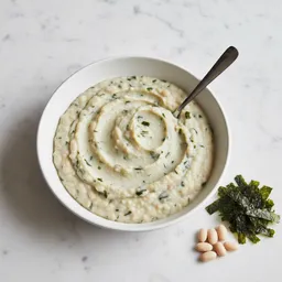 Pureed White Beans And Seaweed Blend
