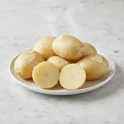 White Potatoes Steamed