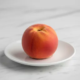 Whole Peach (raw, Unprocessed)