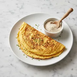 Whole Grain Flour Omelette