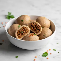 Whole Grain Dumplings With Lentil Filling