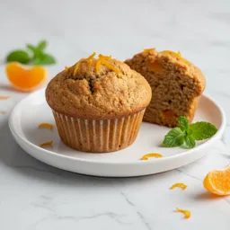 Whole Wheat Orange Muffin (reduced Sugar)