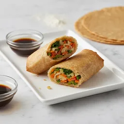 Baked Whole Wheat Vegetable Spring Roll