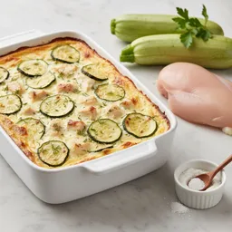 Zucchini And Chicken Yogurt Casserole