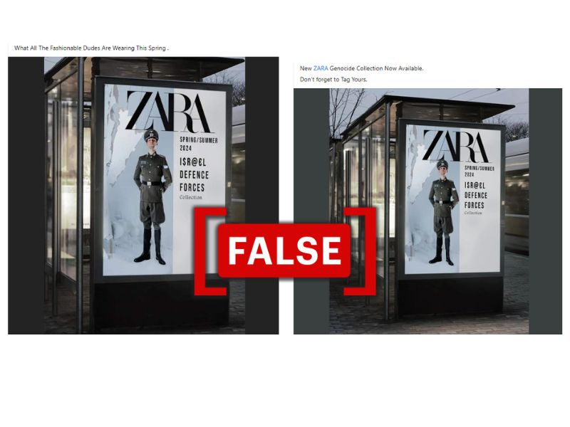 No, Zara has not launched an Israel Defence Forces-themed clothing ...