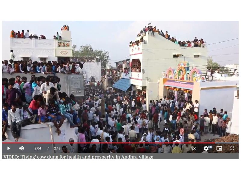 उगादी उत्सव के वीडियो को आंध्र प्रदेश में मस्जिद पर BJP समर्थकों द्वारा पथराव के दावे के साथ किया जा रहा वायरल