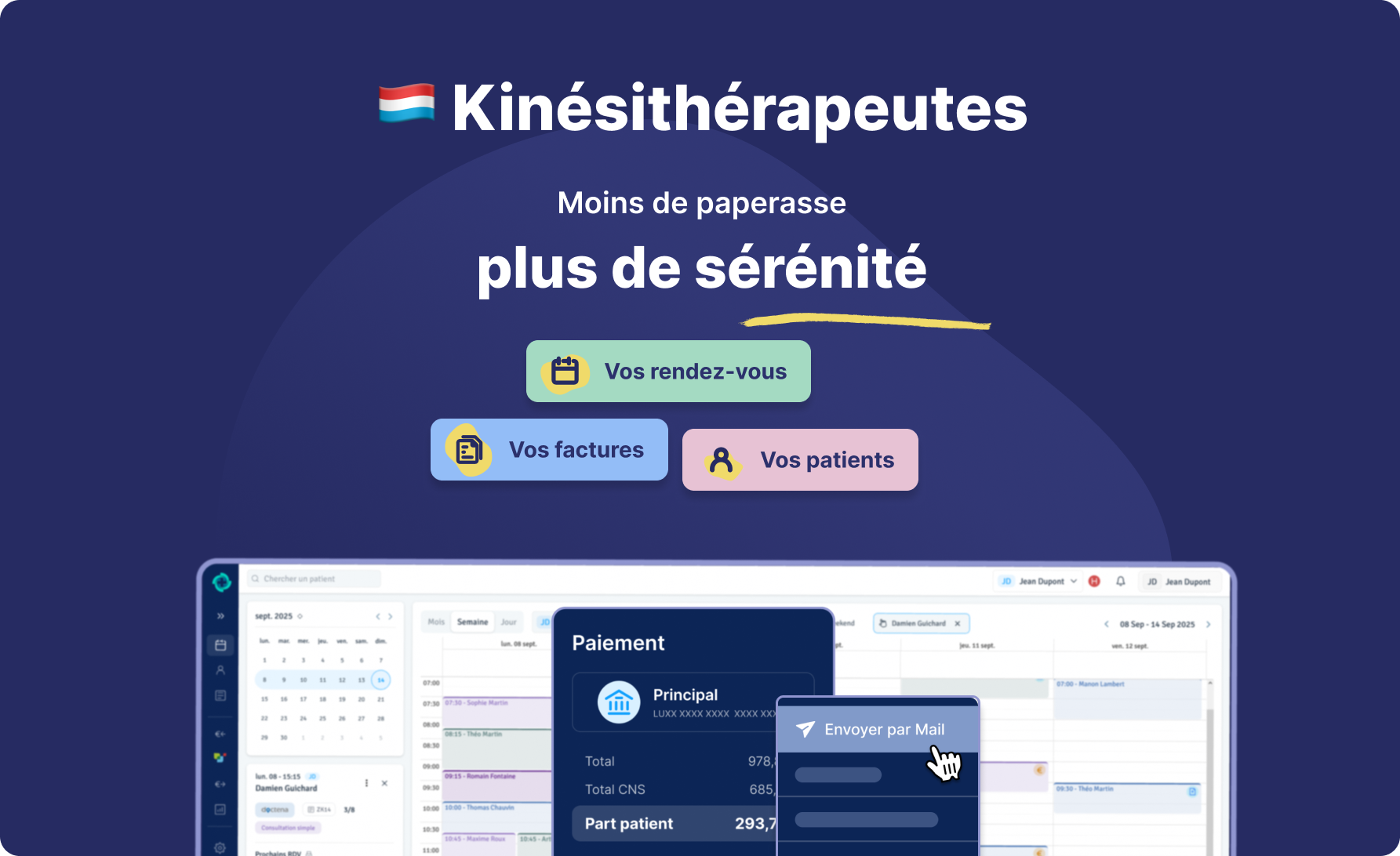 Pourquoi Logicare est le logiciel idéal pour les kinés au Luxembourg ?
