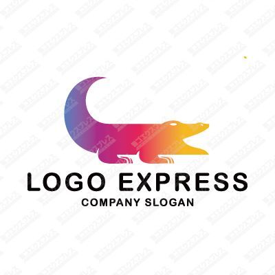 Logo Crocodile - moderne et naturel