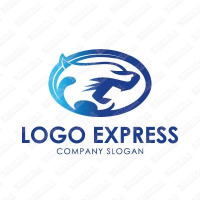 Logo Tigre Féroce - moderne et minimaliste