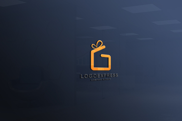 Miniature 8 de Logo G élégant en forme de boîte cadeau