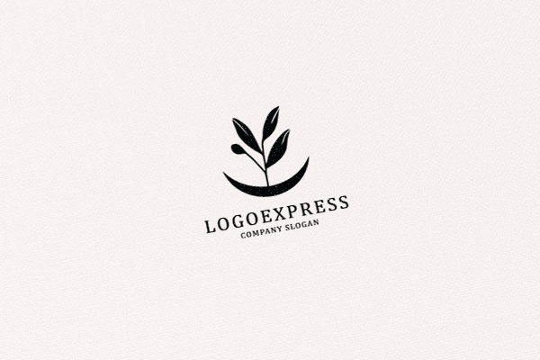 Miniature 3 de Logo végétal élégant [couleur modifiable]