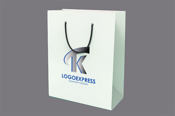Miniature 4 de Logo 3D argenté et bleu avec les motifs T et K