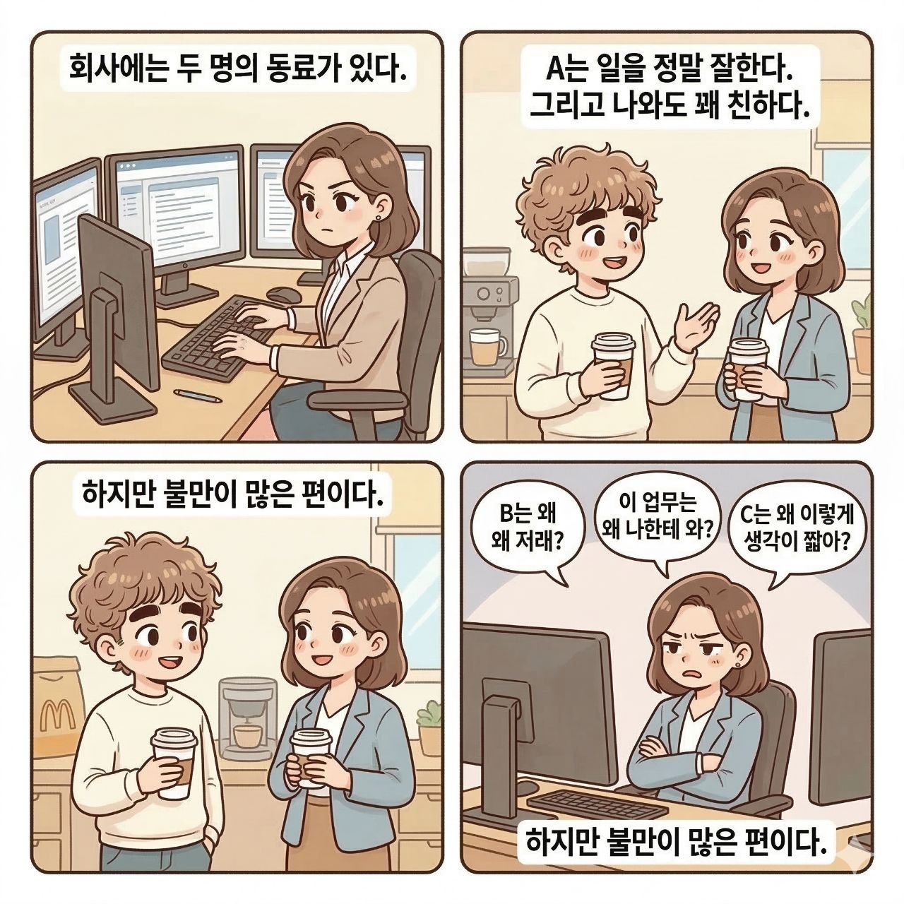 동기부여toon - 4화 - 요즘 업무에 필요한 덕목 (1페이지)