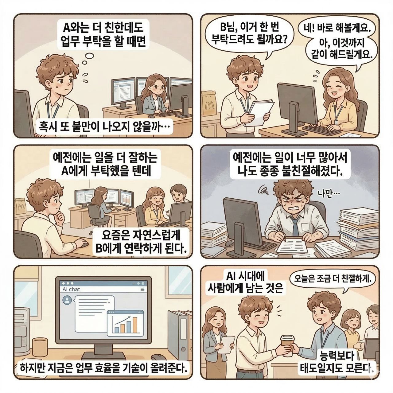 동기부여toon - 4화 - 요즘 업무에 필요한 덕목 (4페이지)