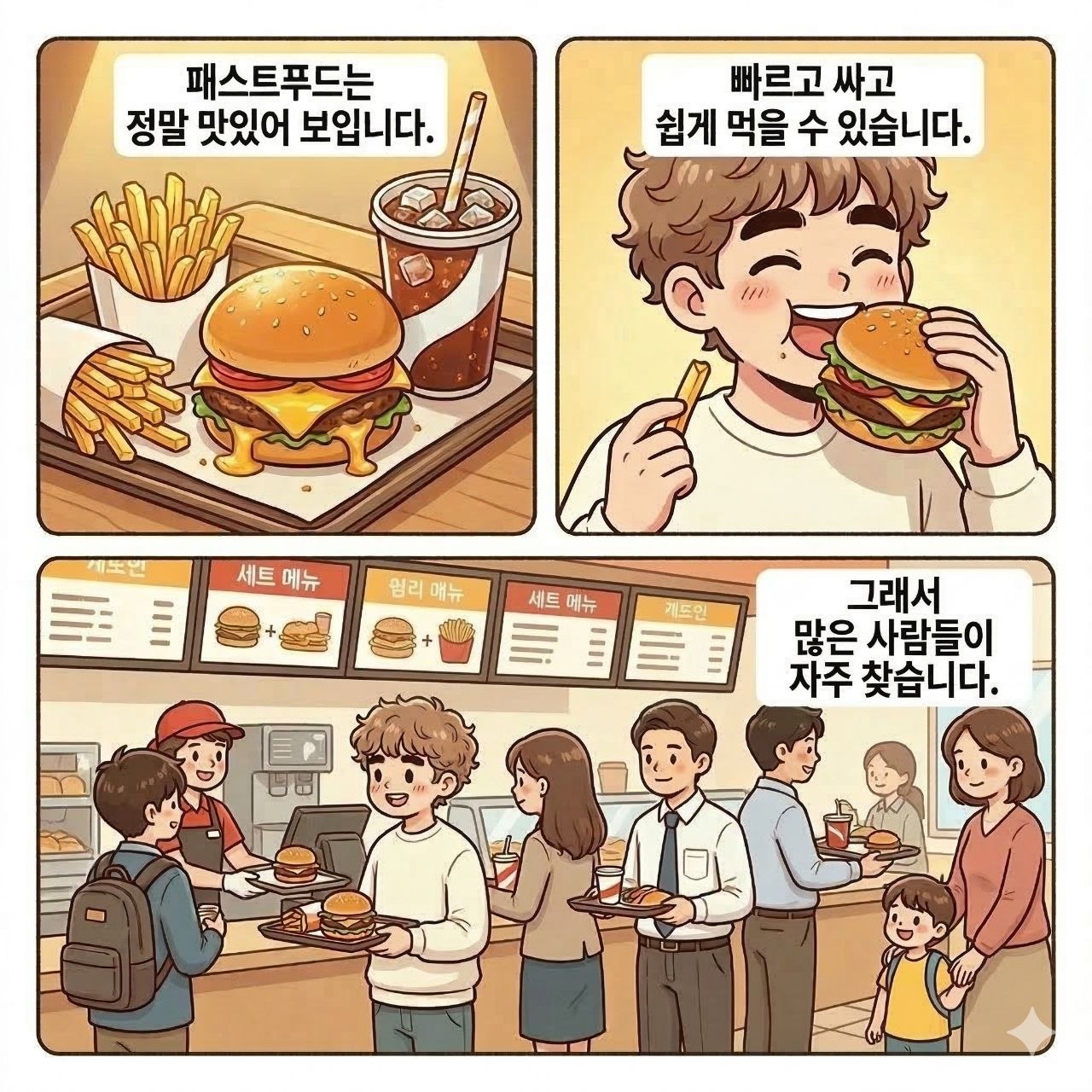 동기부여toon - 5화 - 패스트푸드 같은 즐거움 (1페이지)