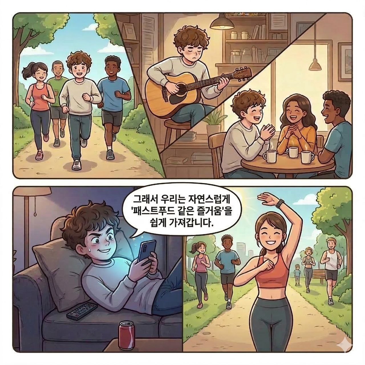 동기부여toon - 5화 - 패스트푸드 같은 즐거움 (4페이지)