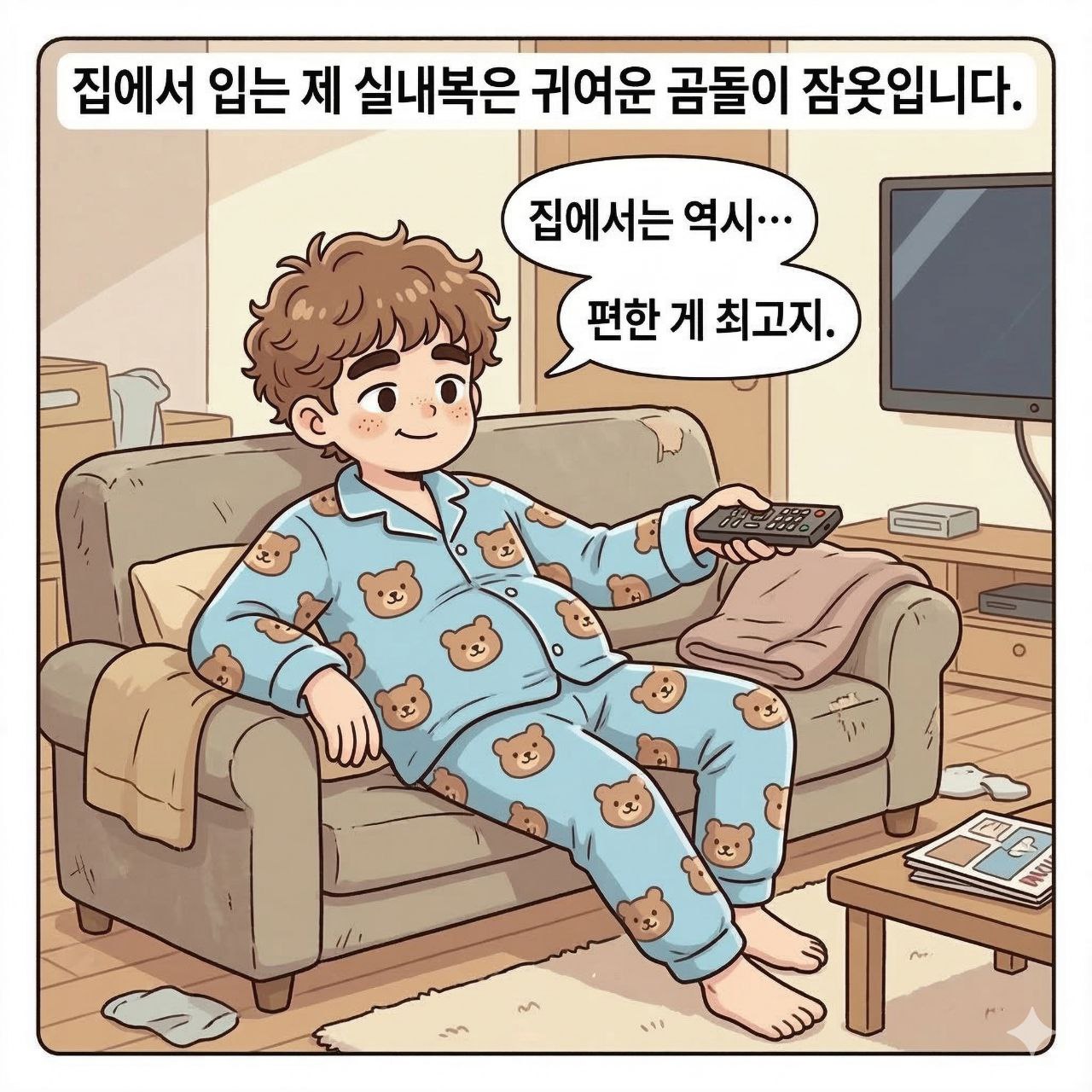 동기부여toon - 8화 - 검은 나시티의 힘 (1페이지)