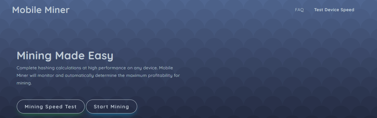 MobileMiner -  Best Bitcoin Mining Software
